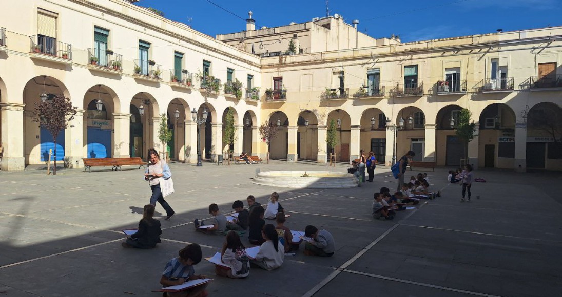 Cases amb mirada artística dels nens i nenes de 1r