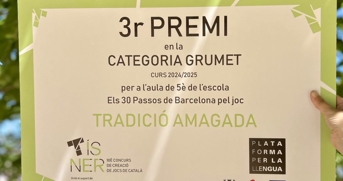 Premi Tisner, Escola 30 pasos
